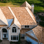new roof replacement on home