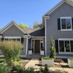 home with new siding